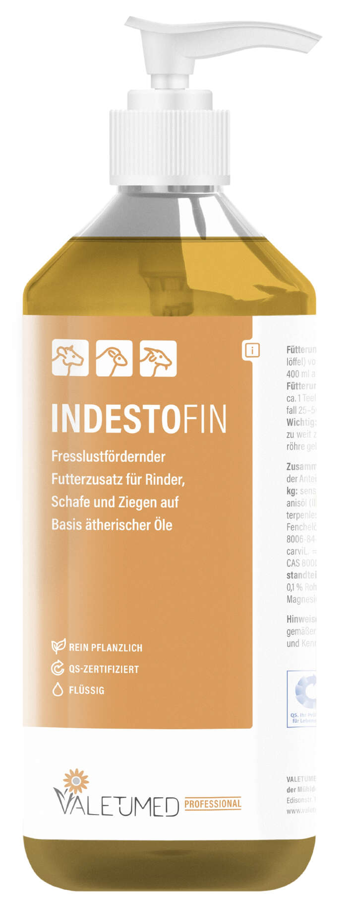 VALETUMED Verdauungsöl Indestofin Pro